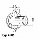 Термостат WAHLER BS54927
