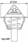 Термостат WAHLER BS54781