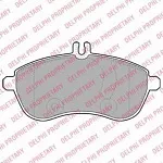 Тормозные колодки DELPHI Передние BS143502