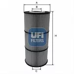Масляный фильтр UFI BS171553