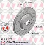 Тормозной диск ZIMMERMANN BS140212