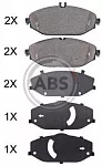 Тормозные колодки A.B.S. BS144605