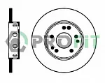 Тормозной диск PROFIT BS135709