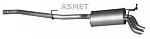 Глушитель выхлопных газов ASMET BS179282