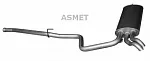 Глушитель выхлопных газов ASMET BS179363