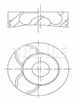 Поршень двигателя MAHLEKNECHT BS79617