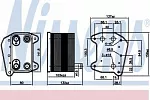 Масляный радиатор NISSENS BS92873