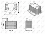 Масляный радиатор NRF BS92867