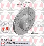 Тормозной диск ZIMMERMANN BS140088