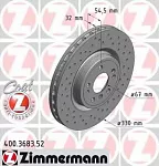 Тормозной диск ZIMMERMANN BS140163 Тормозной диск ZIMMERMANN BS140163