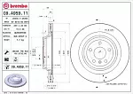 Тормозной диск BREMBO BS139590