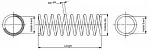 Пружина подвески MONROE BS27747