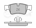 Тормозные колодки MEYLE Задние BS143536