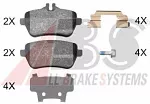 Тормозные колодки A.B.S. Задние BS144049