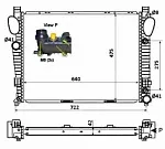 Радиатор охлаждения двигателя NRF BS92262 Радиатор охлаждения двигателя NRF BS92262