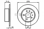 Тормозной диск BOSCH BS135677