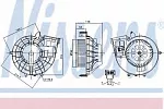 Вентилятор отопителя NISSENS BS116481