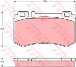 Тормозные колодки TRW Задние BS144213