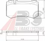 Тормозные накладки A.B.S. BS147097