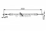 Трос ручника BOSCH BS151322 Трос ручника BOSCH BS151322