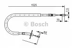 Трос ручника BOSCH BS152250 Трос ручника BOSCH BS152250