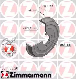 Тормозной барабан Otto Zimmermann BS274468