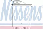 Радиатор печки NISSENS BS118194