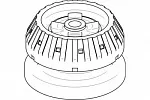 Опора амортизатора TOPRAN 755 BS18557