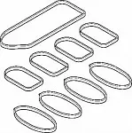 Прокладка впускного коллектора ELRING BS85534