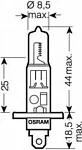 Лампа ближнего / дальнего света OSRAM BS57410