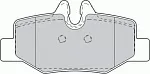 Тормозные колодки FERODO Задние BS144677