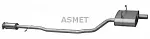 Глушитель выхлопных газов ASMET BS179390