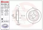 Тормозной диск BREMBO BS136191