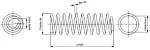 Пружина подвески MONROE BS25316