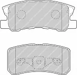 Тормозные накладки FERODO BS148737