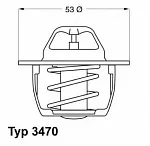 Термостат WAHLER BS54864