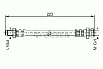 Тормозной шланг BOSCH BS132956