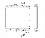 Радиатор охлаждения двигателя NRF BS91388