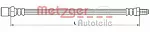 Тормозной шланг METZGER BS133200