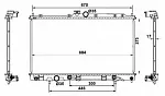 Радиатор охлаждения двигателя NRF BS90323