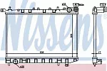 Радиатор охлаждения двигателя NISSENS BS90381