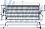 Радиатор кондиционера NISSENS BS98988