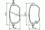 Тормозные колодки BOSCH Передние BS143648