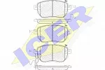 Тормозные накладки ICER BS148109