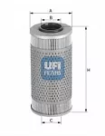 Топливный фильтр UFI BS172844 Топливный фильтр UFI BS172844
