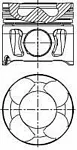 Поршень двигателя NURAL BS79619