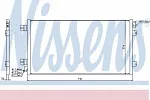 Радиатор кондиционера NISSENS BS98548 Радиатор кондиционера NISSENS BS98548