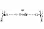 Тормозной шланг BOSCH BS134645