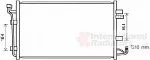 Радиатор кондиционера VAN WEZEL BS99216