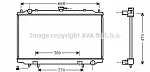 Радиатор охлаждения двигателя AVA BS91026